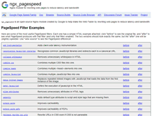 Tablet Screenshot of ngxpagespeed.com